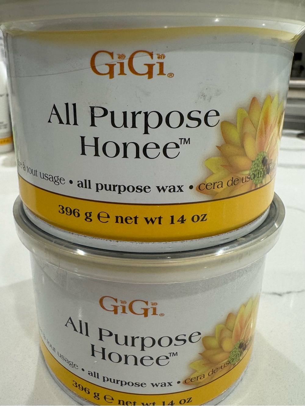 Gigi All Purpose Honee™ Hair Removal Wax 2 cans